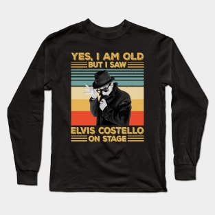 Retro Vintage On Stage Long Sleeve T-Shirt